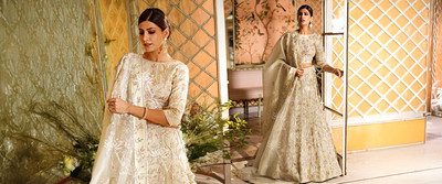 Ethereal Whispers: The Dreamy Charm of Organza Lehengas by Vasansi Jaipur