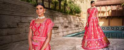 Drenched in Hues of Tradition: Vasansi Jaipur’s Bandhani Lehengas