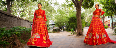 Festive Elegance: A Closer Look at Vasansi’s Lehenga Collection