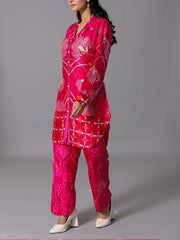 Pink Vasansi Silk Co-Ord Set