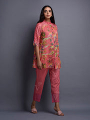 Brick Red Cotton Co Ord Set