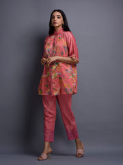 Brick Red Cotton Co Ord Set