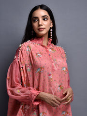 Brick Red Cotton Co Ord Set