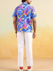 Mirage Flow Relaxed Fit Cuban Collar Shirt