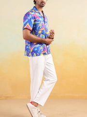 Mirage Flow Relaxed Fit Cuban Collar Shirt