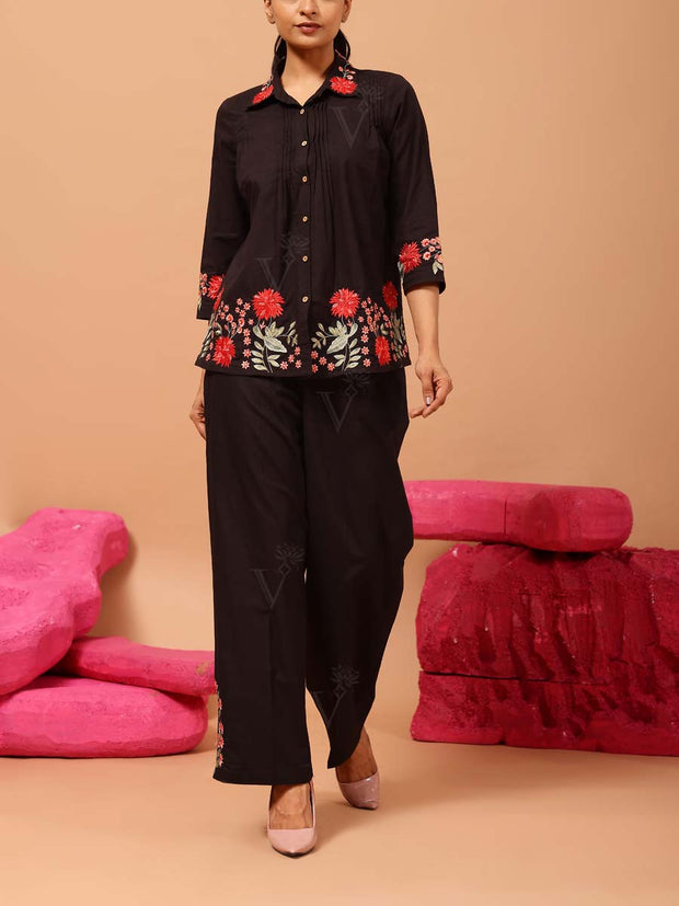 DD35, MTO, RK, Black , cotton , summer , monsoon24 , cotton Co Ord set , Co Ord set