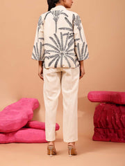 Beige Cotton Co Ord Set