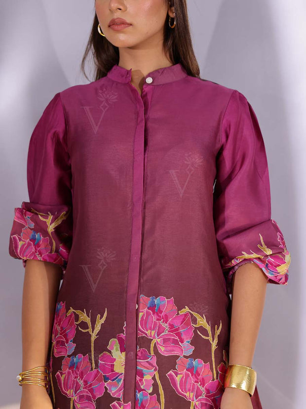 Mulberry Vasansi Silk Printed Co Ord Set
