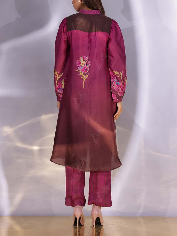 Mulberry Vasansi Silk Printed Co Ord Set