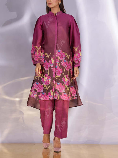 Mulberry Vasansi Silk Printed Co Ord Set