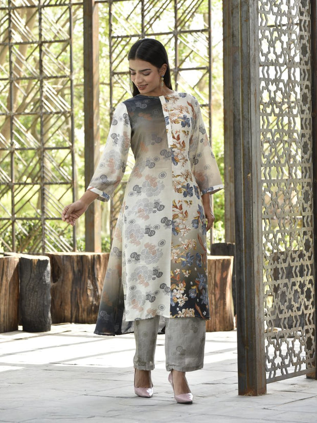 Fossil Vasansi Silk Printed Co Ord Set