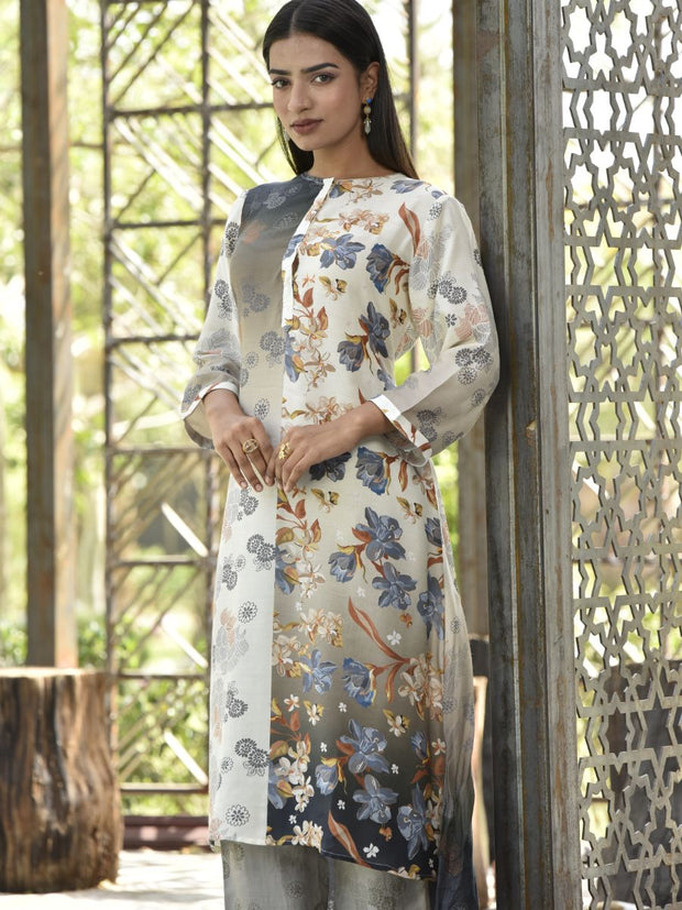 Fossil Vasansi Silk Printed Co Ord Set