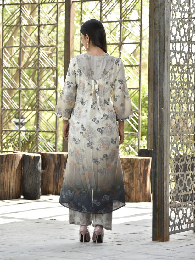 Fossil Vasansi Silk Printed Co Ord Set