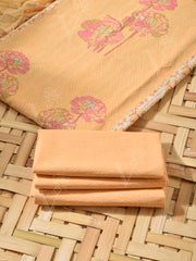 Warm Ivory Cotton Dress Material