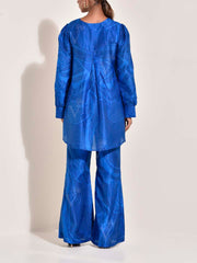 Blue Vasansi Silk Co Ord set