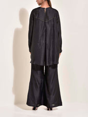Black Vasansi Silk Co Ord set