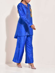 Blue Vasansi Silk Co Ord set