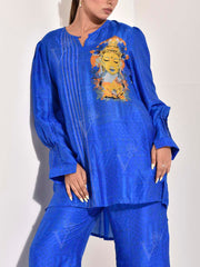 Blue Vasansi Silk Co Ord set