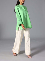 Bud Green 60'S Poplin Top