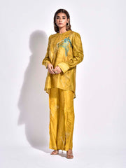 Mustard Vasansi Silk Co Ord Set