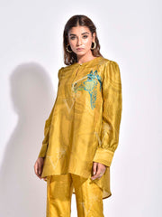 Mustard Vasansi Silk Co Ord Set
