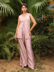 _label_New, DD35, MTO, RK, Lilac, Embroidered ,Silk ,Jacket and Pant Set jacket set , pant set