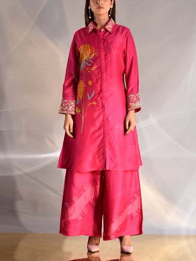 _label_New, DD35, MTO, KS,  Pink , Vasansi Silk, Bustier and Jacket Set , jacket set , bustier set
