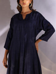 Blue Silk Co Ord Set