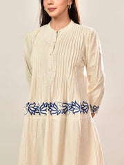 Off-White Cotton Dress