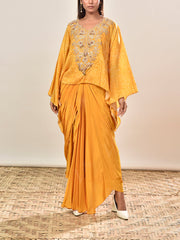 DD35, MTO, RK, cape set , drape skirt set 