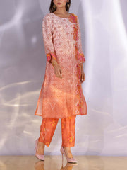 Light Brown Vasansi Silk Kurta Set