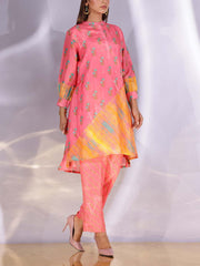 Pink Vasansi Silk Co Ord Set
