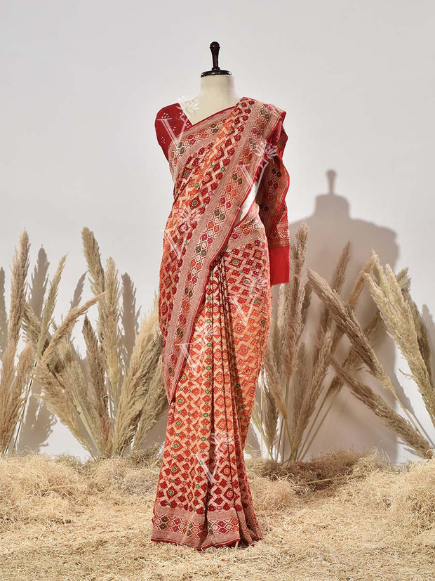 DD00, dropship, _label_Ready to Ship, bandhani saree , bhandej saree , bhandej , bhandhani
