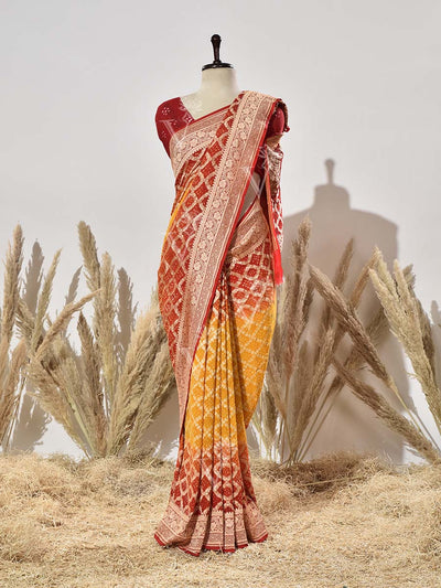 DD00, dropship, _label_Ready to Ship, bandhani saree , bhandej saree , bhandej , bhandhani