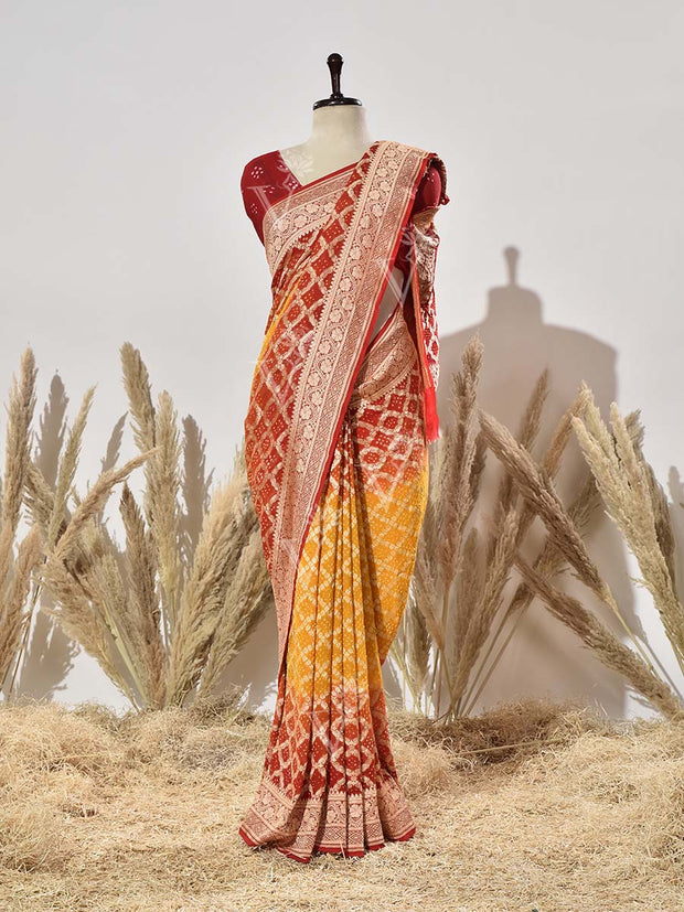 DD00, dropship, _label_Ready to Ship, bandhani saree , bhandej saree , bhandej , bhandhani