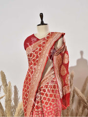 Ombre Pure Georgette Ghatchola Saree