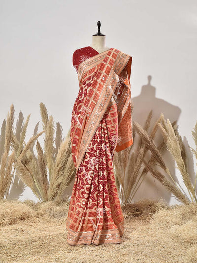 DD00, dropship, _label_Ready to Ship, bandhani saree , bhandej saree , bhandej , bhandhani