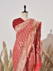 Red Georgette Saree