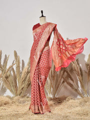 Red Georgette Saree