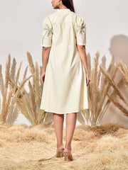 Cream Cotton Dress