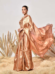 Golden Tissue Kanjeevaram Saree