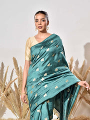 Green Pure Silk Saree