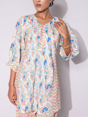 Off White Cotton Co-Ord Set