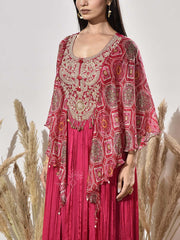 Pink Embroidered Gown