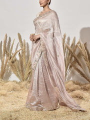 Mauve Tissue Saree