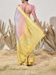 Multi Color Kota Silk Saree