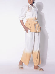 Off White Cotton Co-Ord Set