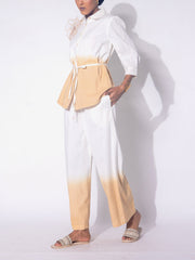 Off White Cotton Co-Ord Set