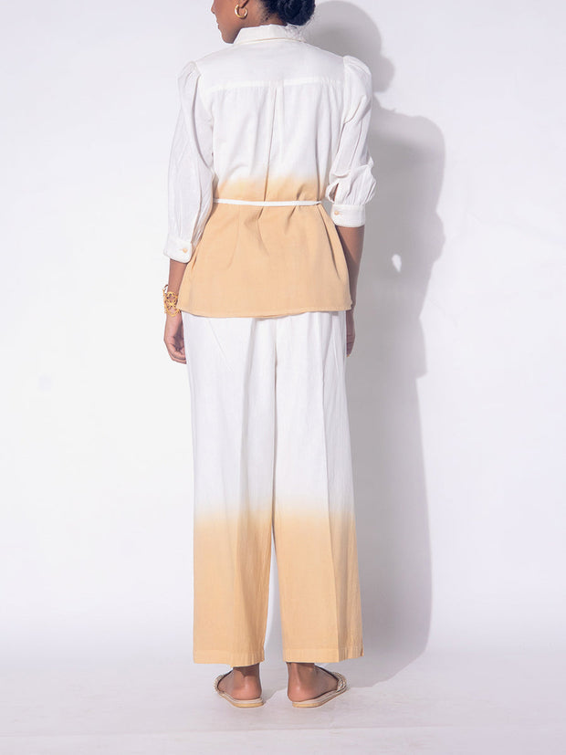 Off White Cotton Co-Ord Set