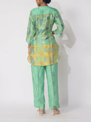 Light Vasansi Silk Printed Co-ord Set